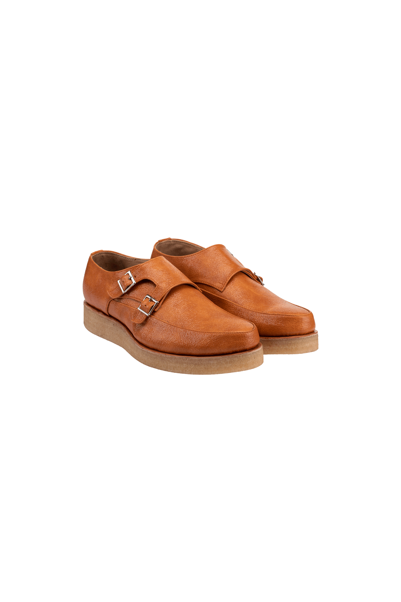 TEXTURED DOUBLE-STRAP MONK SHOES – Kunal Rawal
