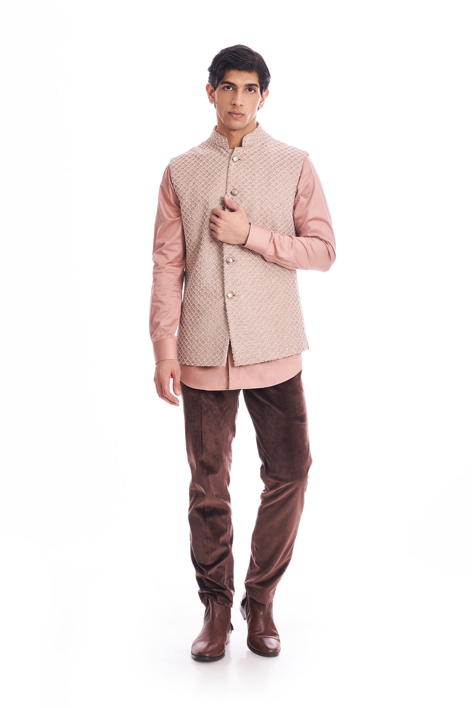 PEARL SCALLOP HIGHLIGHTED KOTI  