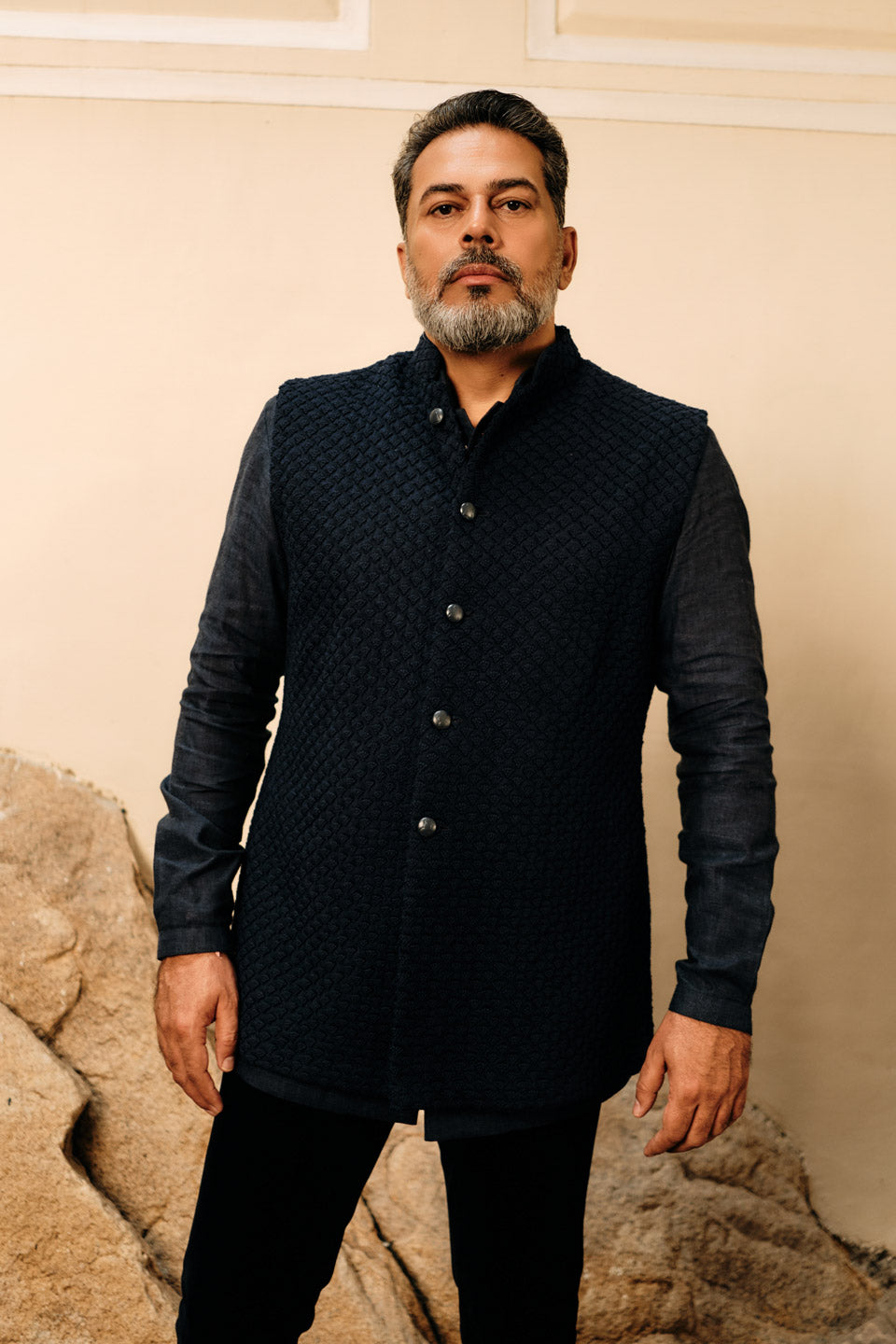 Small Scallop Knotted Short Koti  