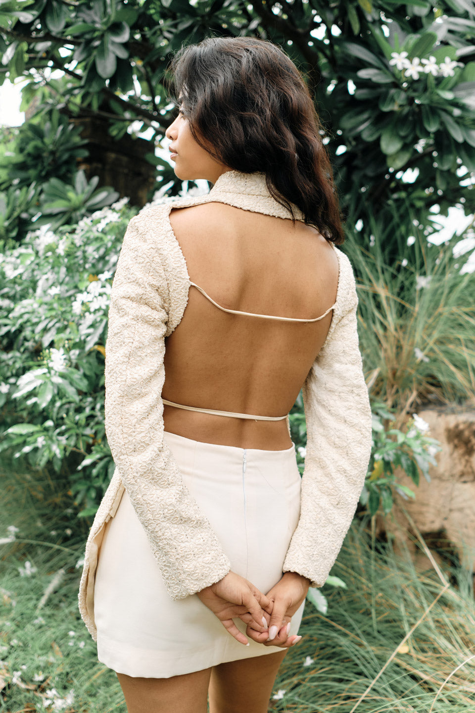 Lamp Backless Mocklayer Sherwani  