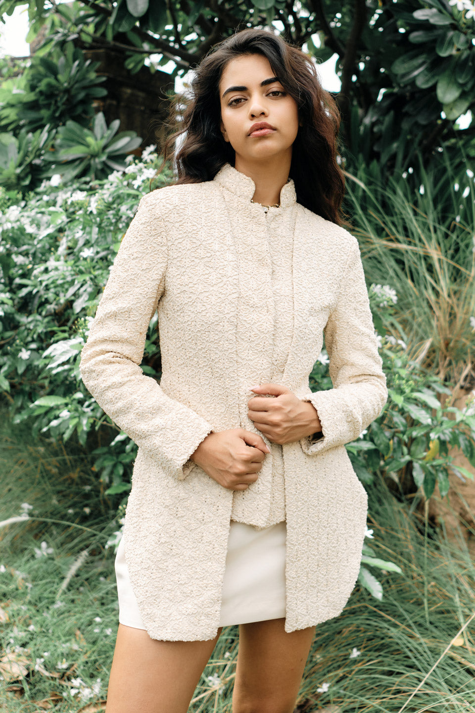 Lamp Backless Mocklayer Sherwani  