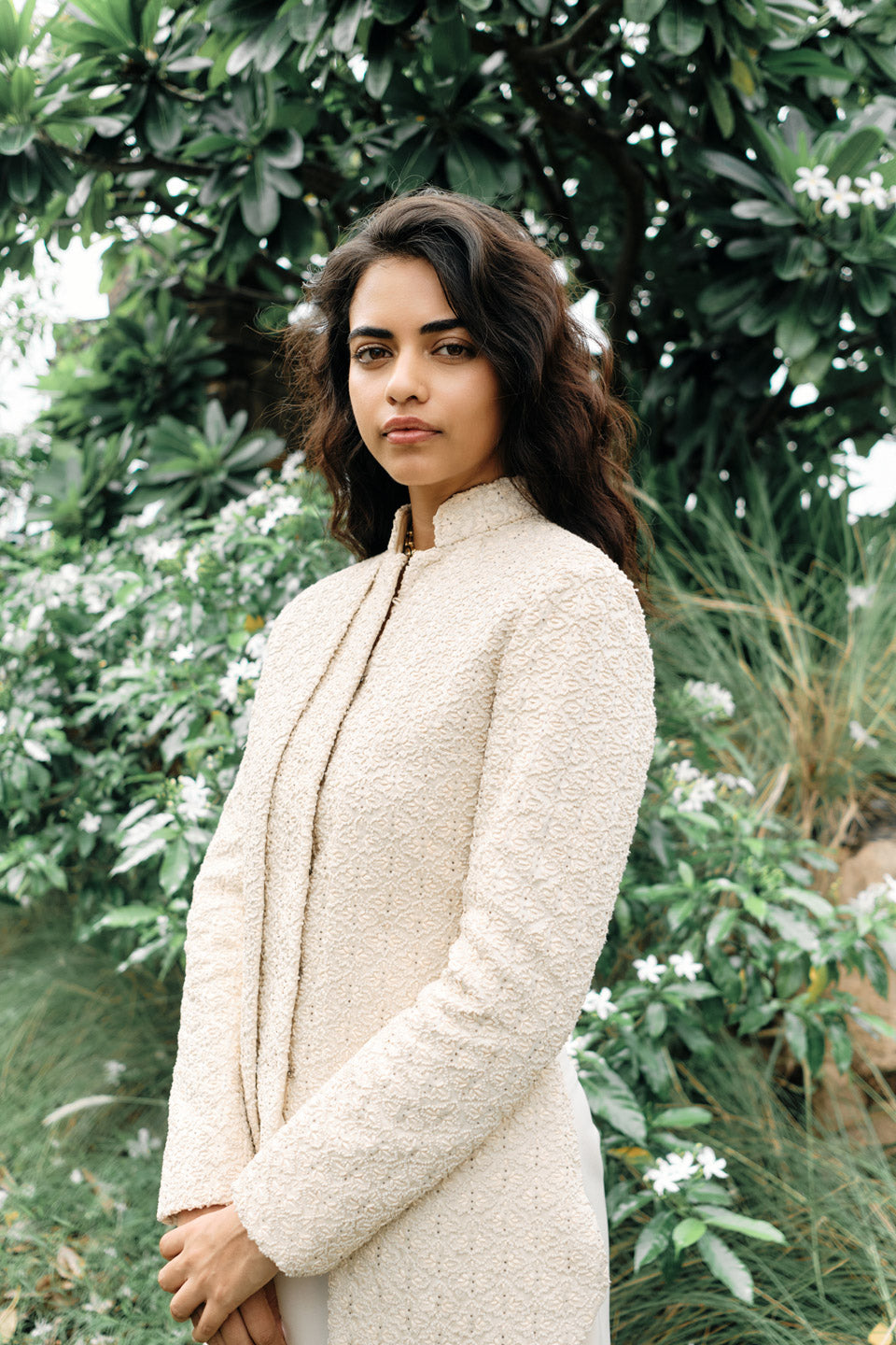 Lamp Backless Mocklayer Sherwani  