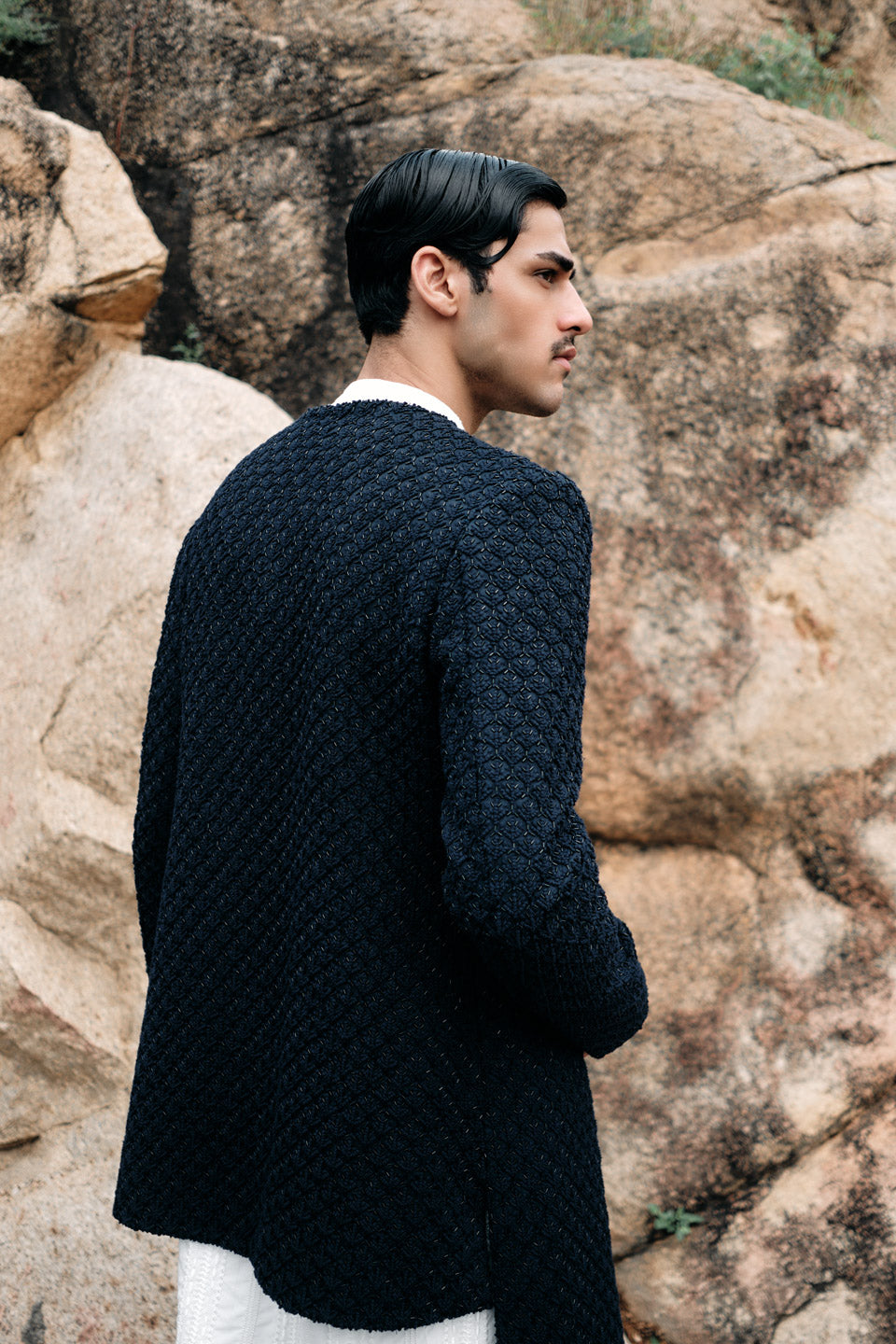 Coco Salli Vanilla Sherwani  