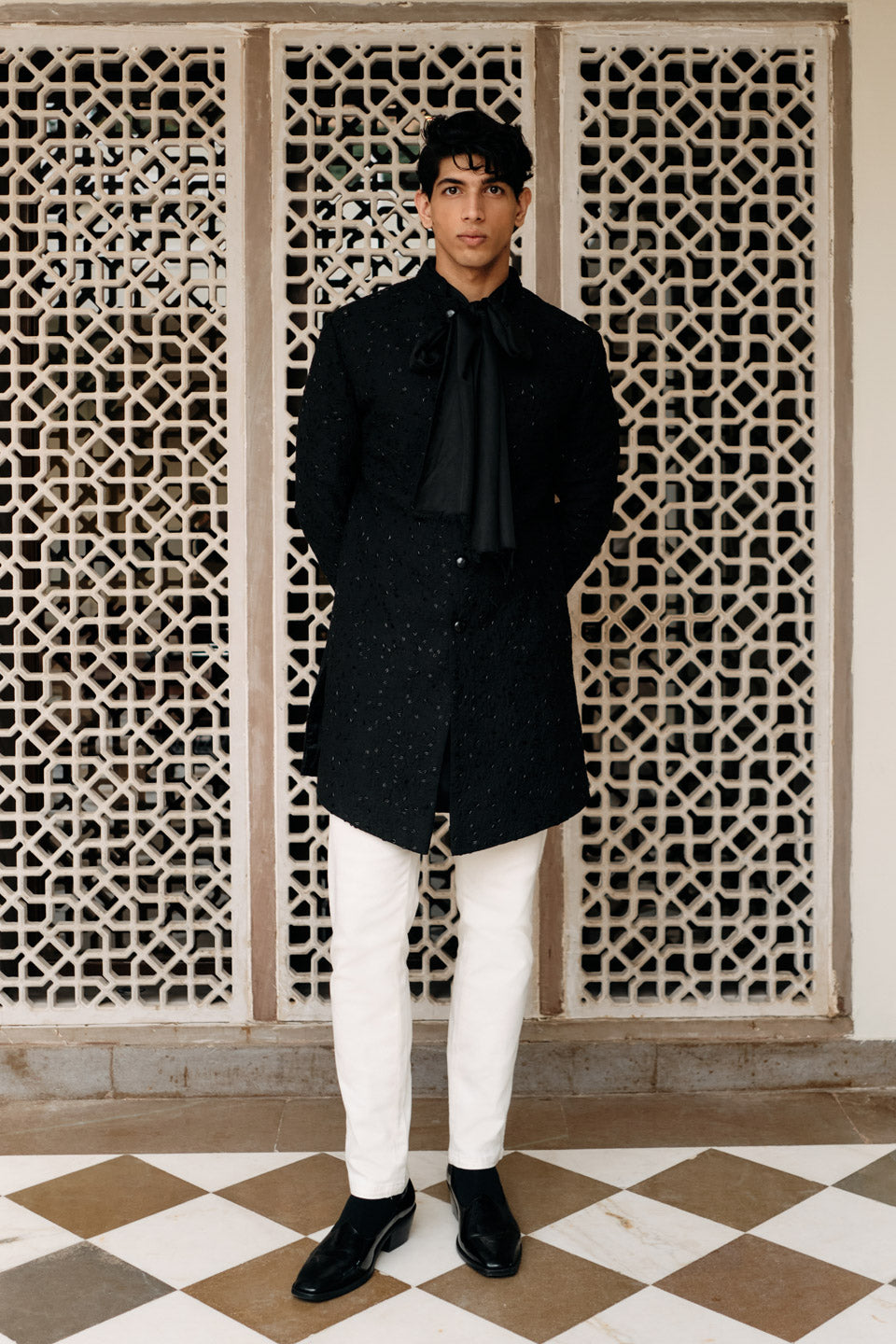 Foliage Highlighted Sherwani  