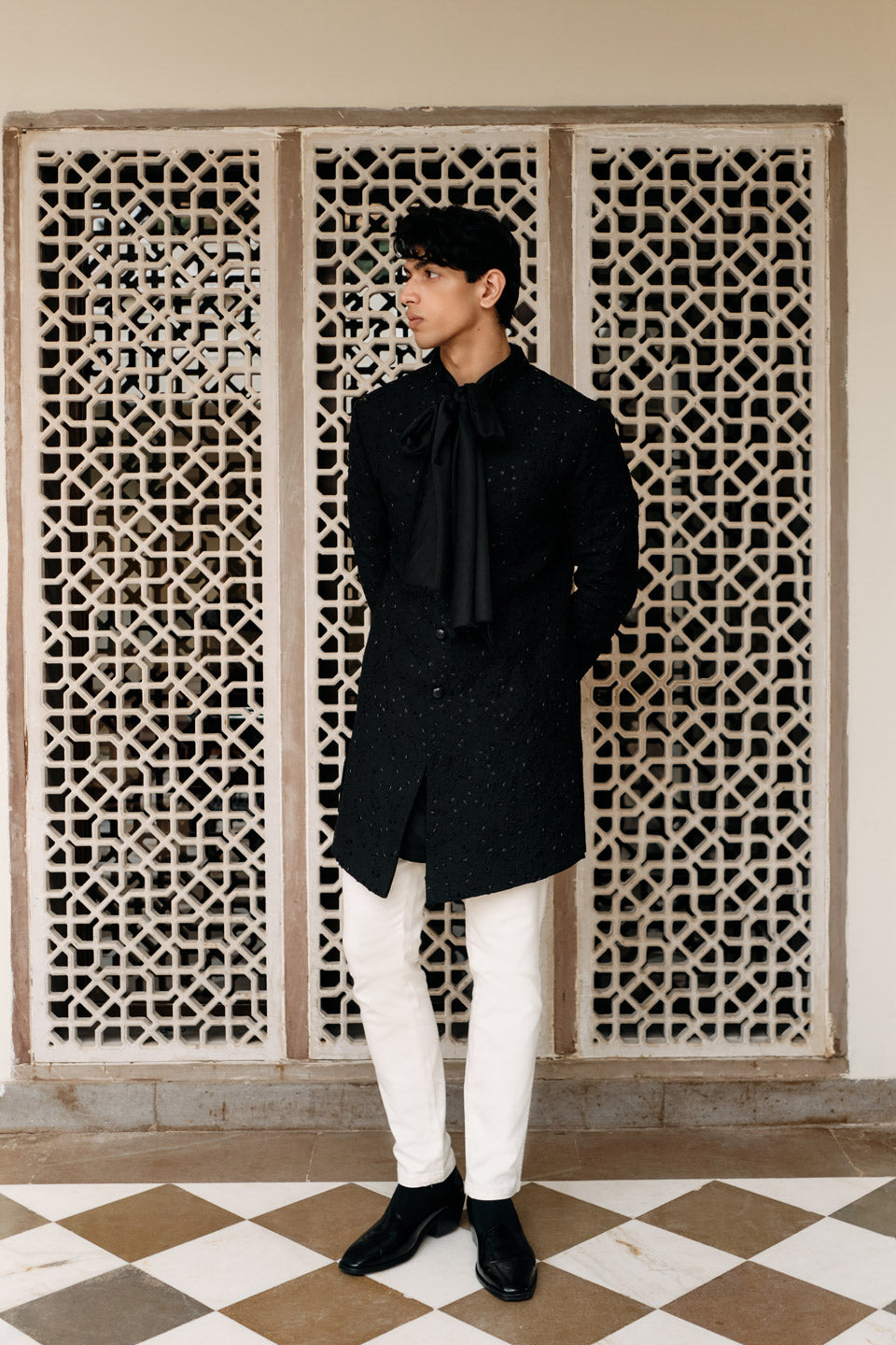Foliage Highlighted Sherwani  