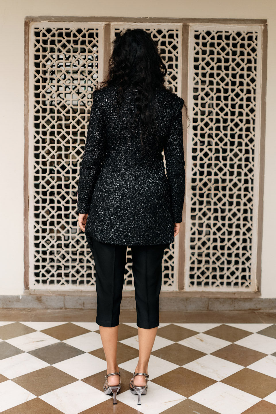 Cactus Threadwork Mock Layer Jacket  