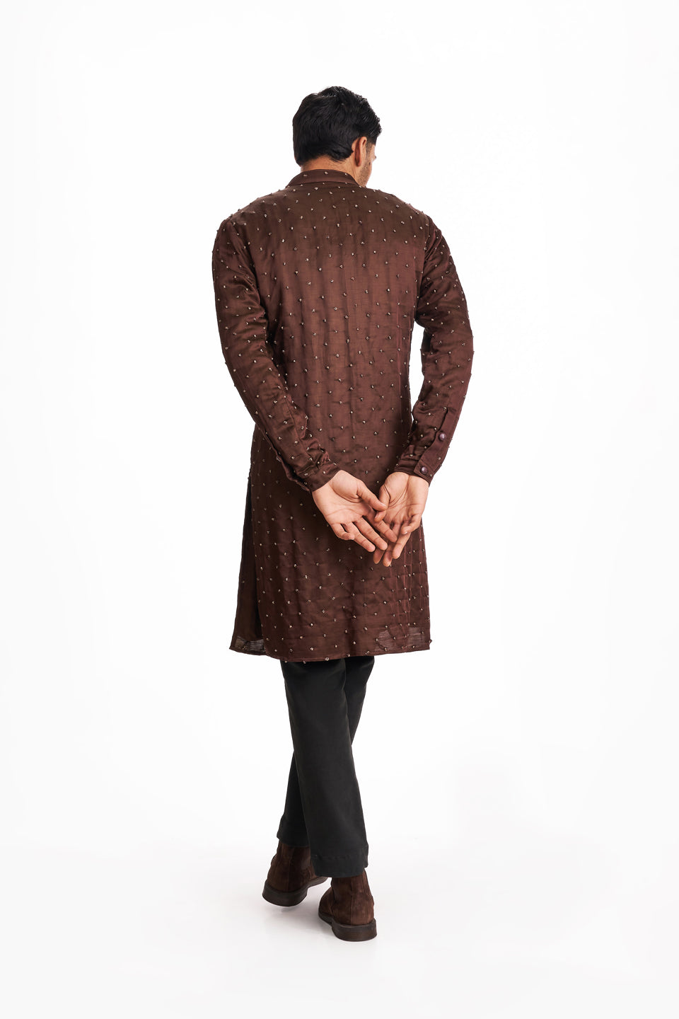 SMALL SINGLE BRAILLE KNOTTED KURTA  