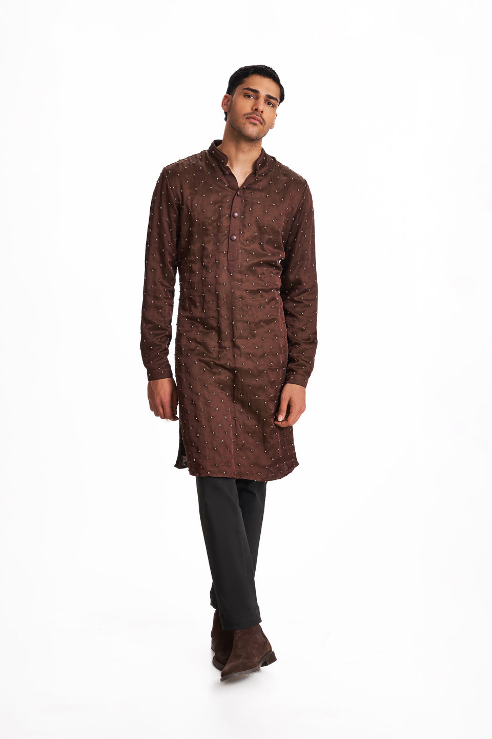 SMALL SINGLE BRAILLE KNOTTED KURTA  