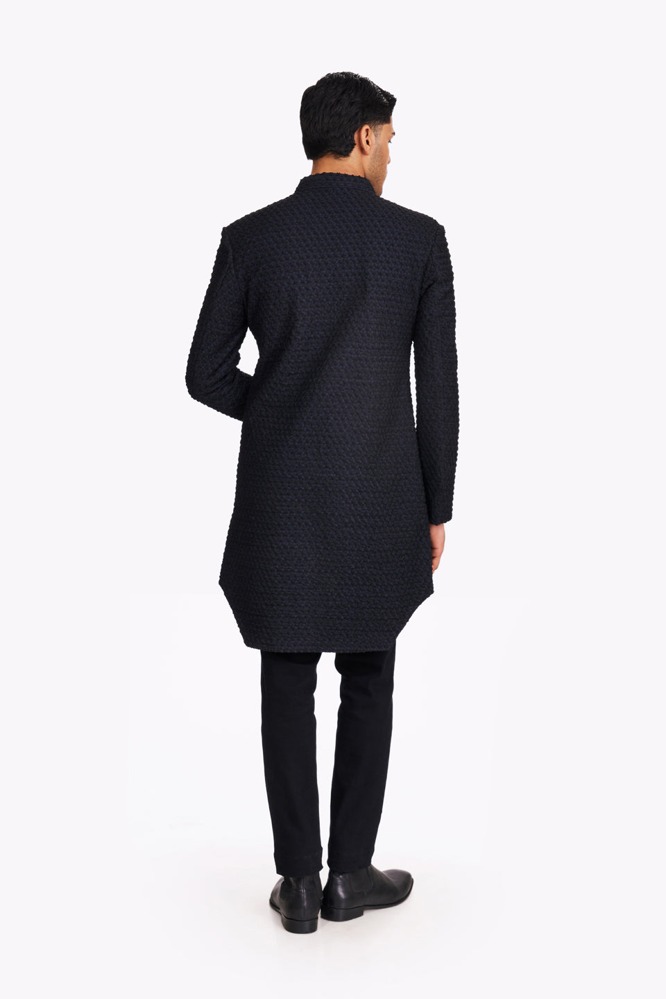 MINI FLOWER KNOTTED MOCKLAYER JACKET  