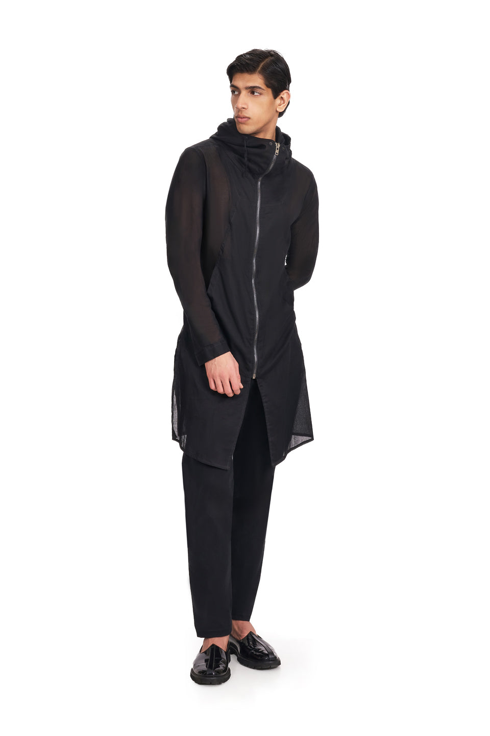 PLAIN PANEL HODDIE KURTA  