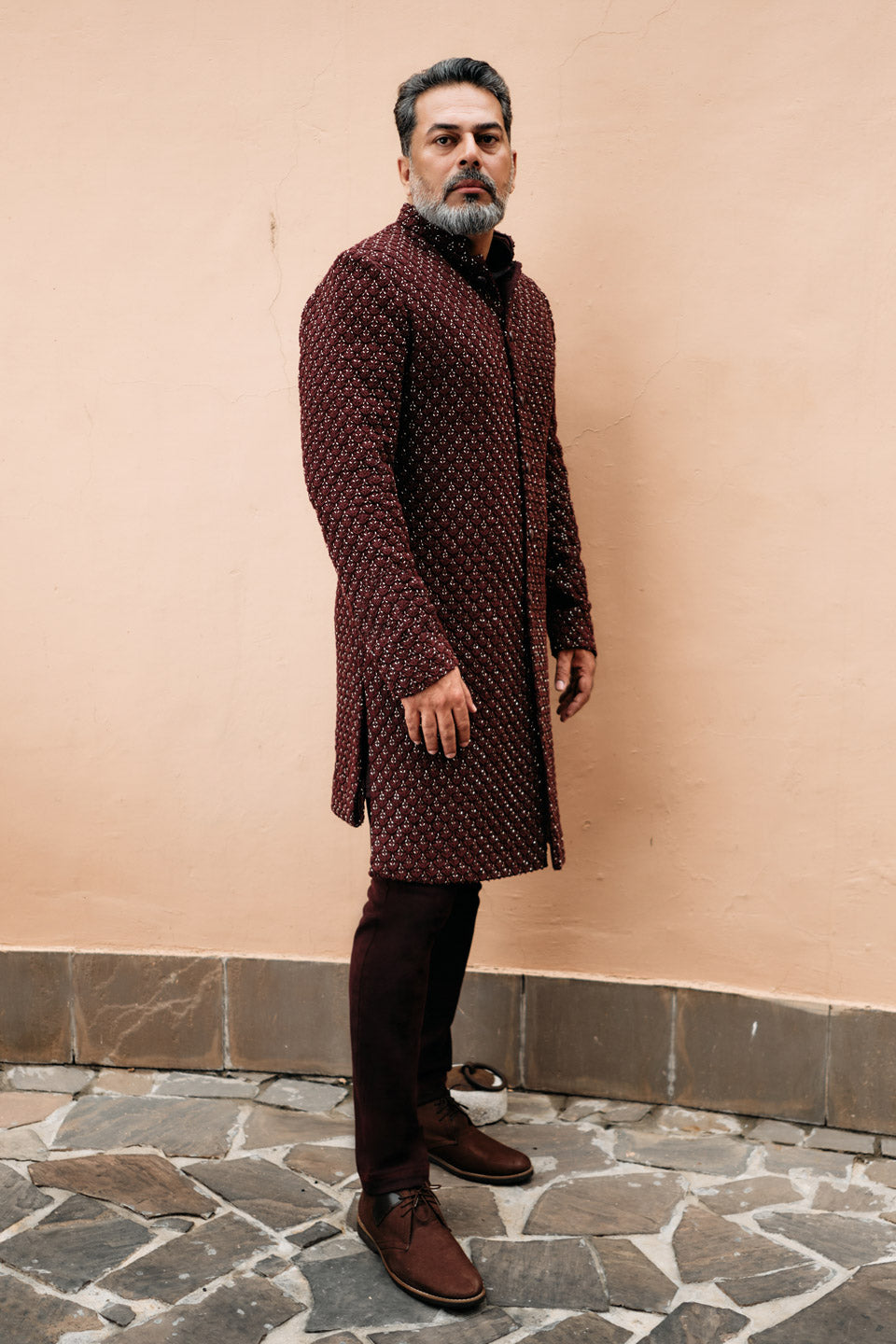 Coco Salli Embroidered Sherwani  