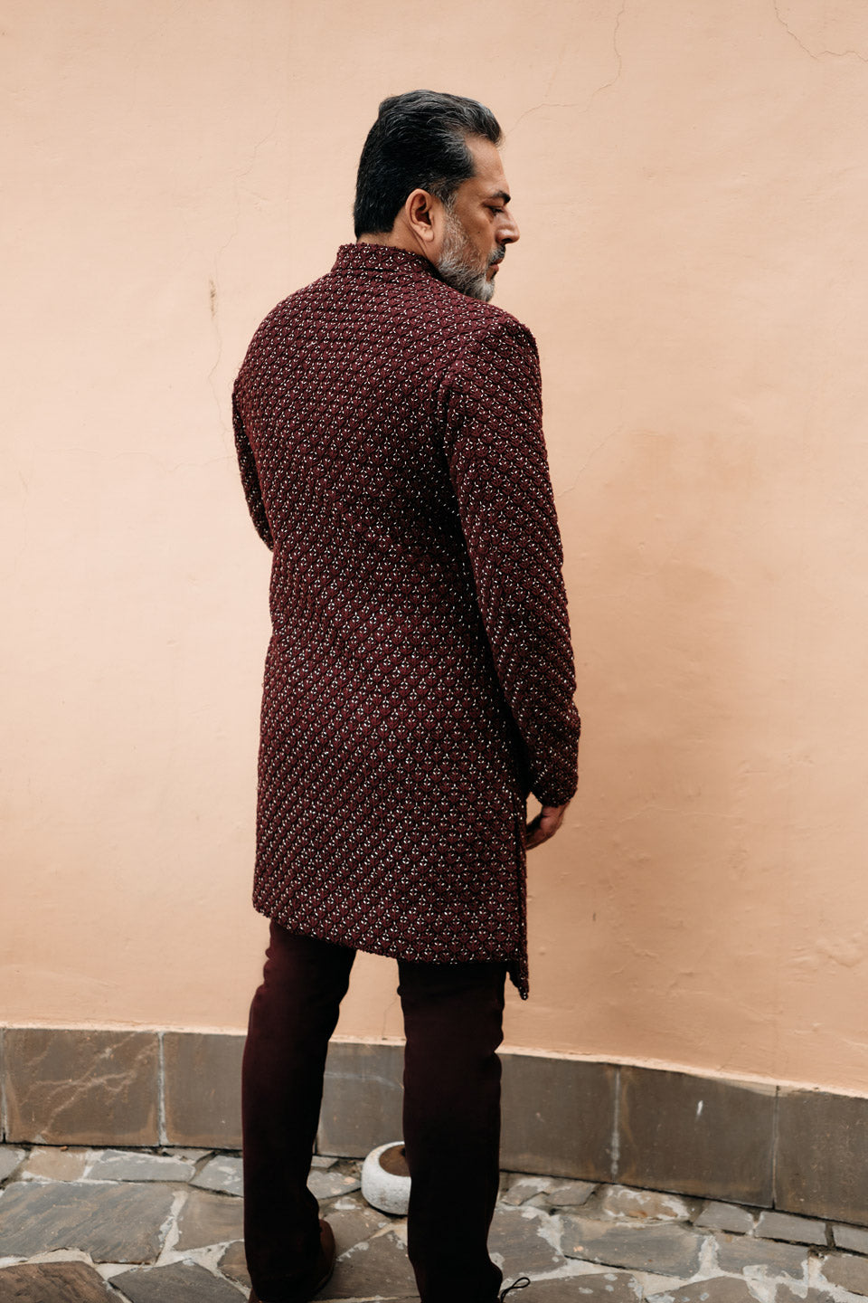 Coco Salli Embroidered Sherwani  