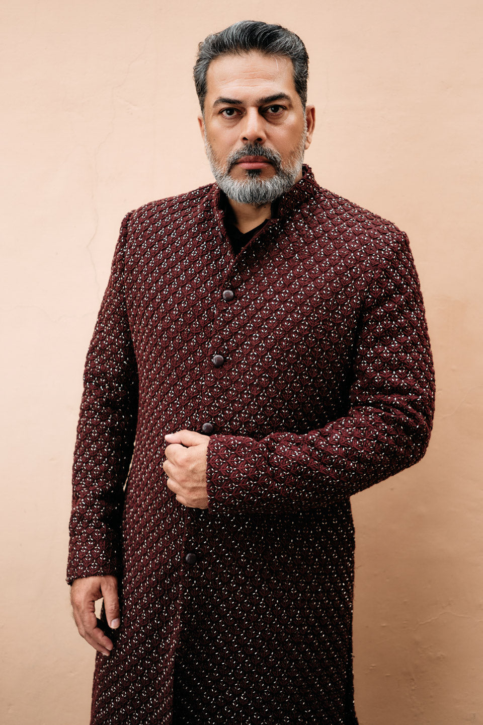 Coco Salli Embroidered Sherwani  