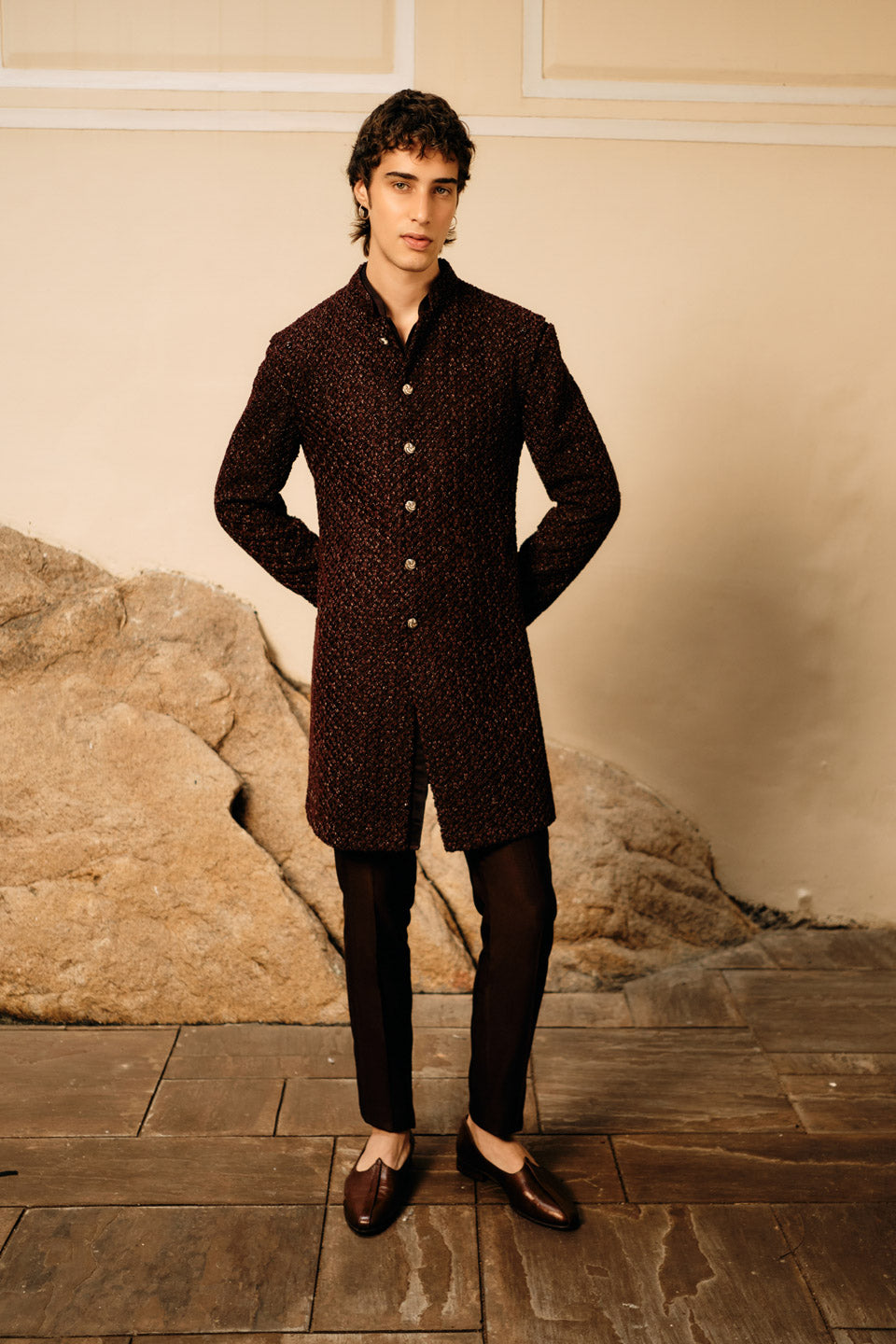 Kite Embroidered Long Deconstructed Set  