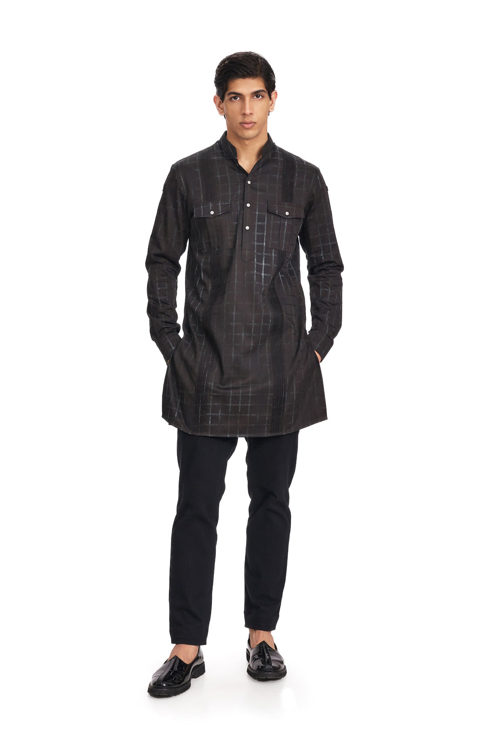  TIE AND DYE MILITARY KURTA 