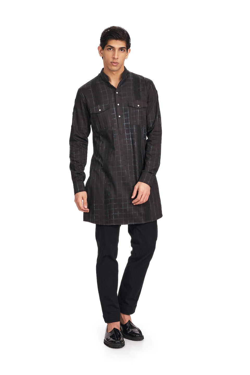 TIE AND DYE MILITARY KURTA  