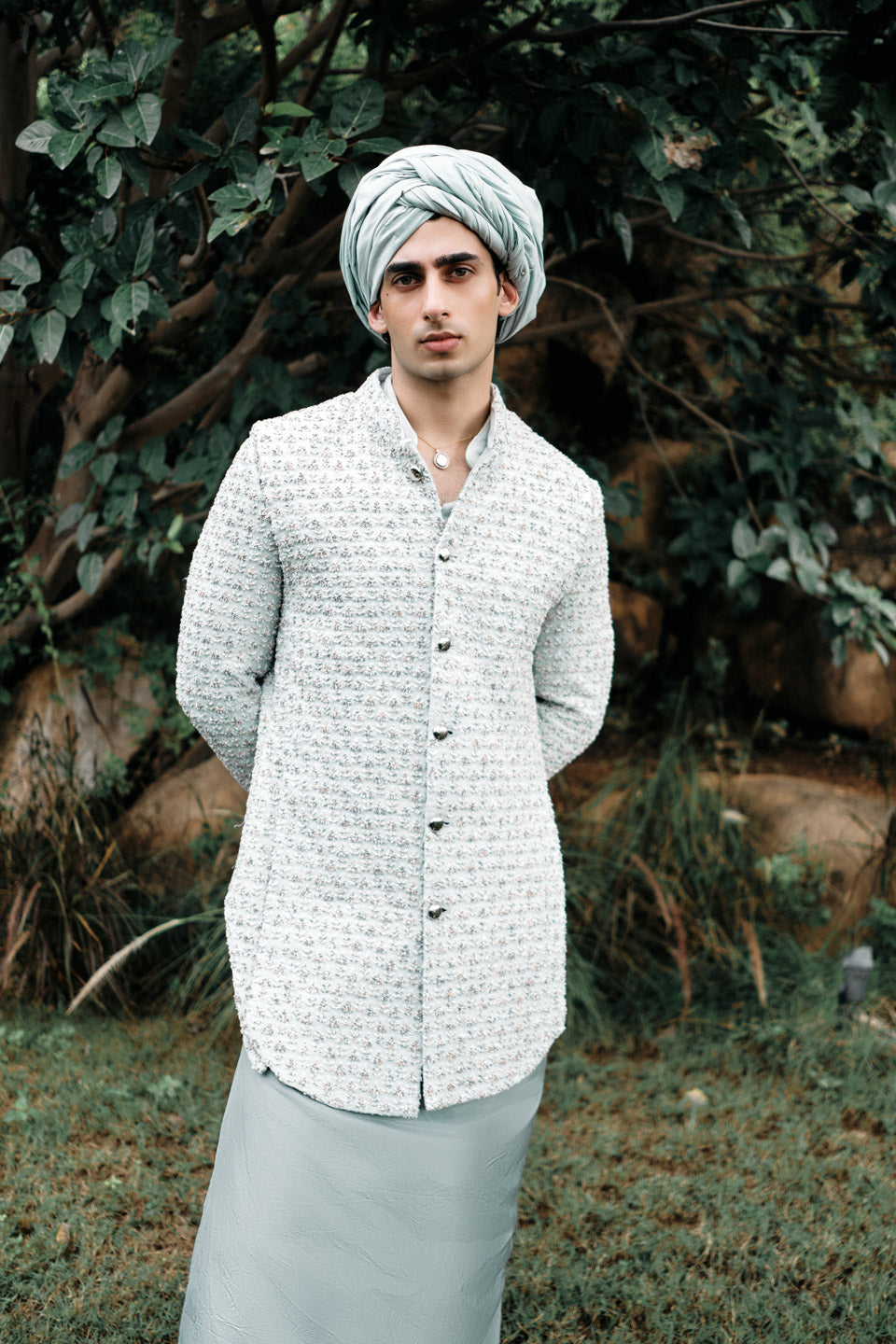 Multi Beaded Long Deconstructed Set  