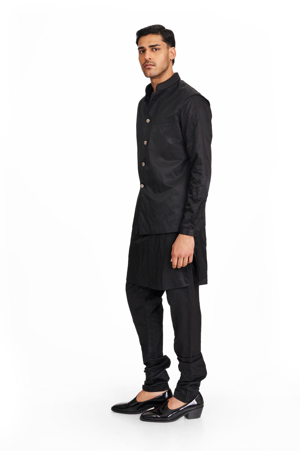 PLAIN METTALIC SHORT DECONSTRUCTED SET  