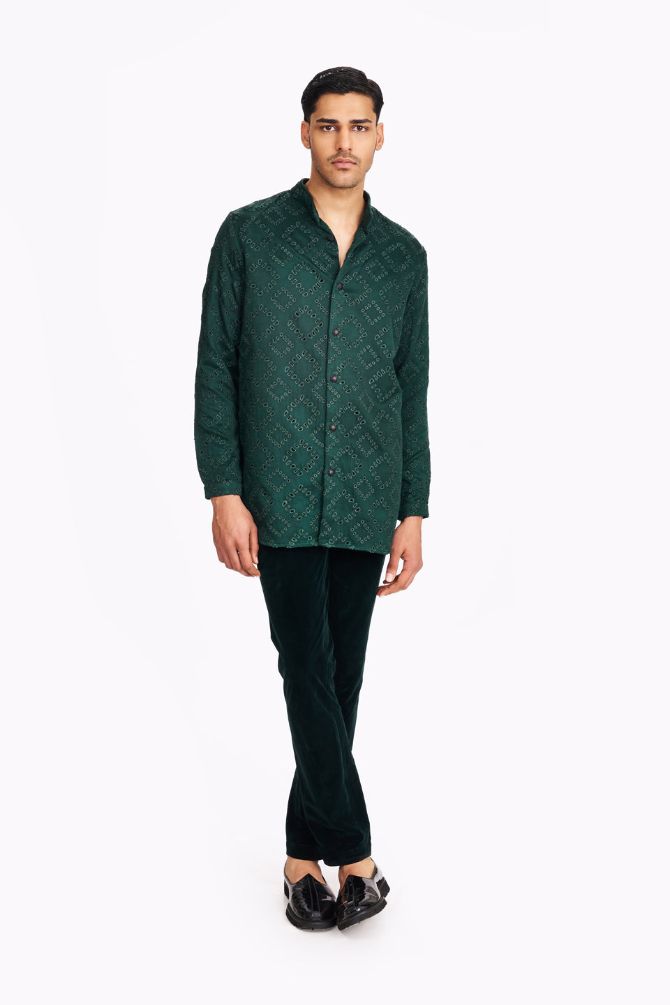  CUT WORK MOSAIC KURTA 