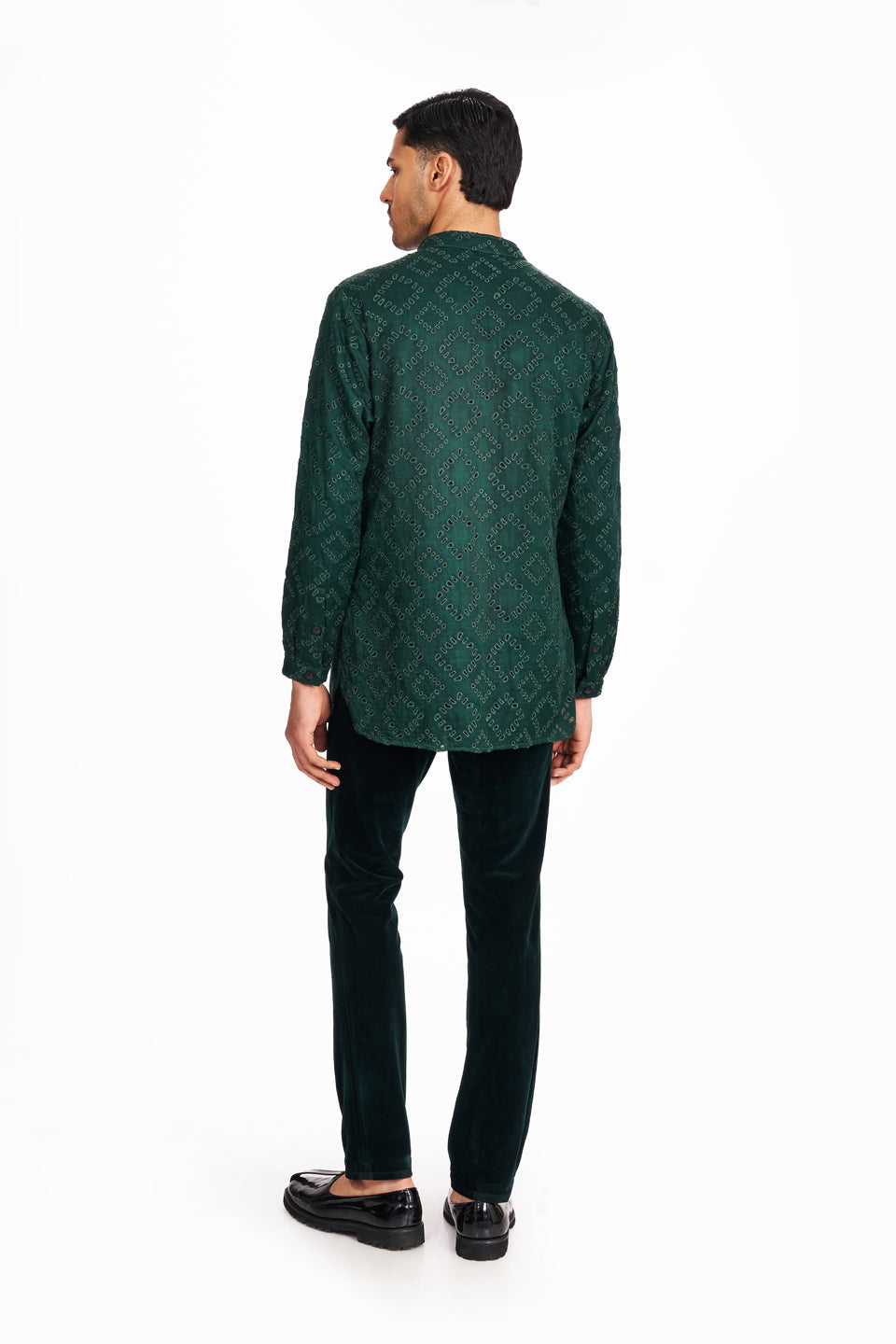 CUT WORK MOSAIC KURTA  