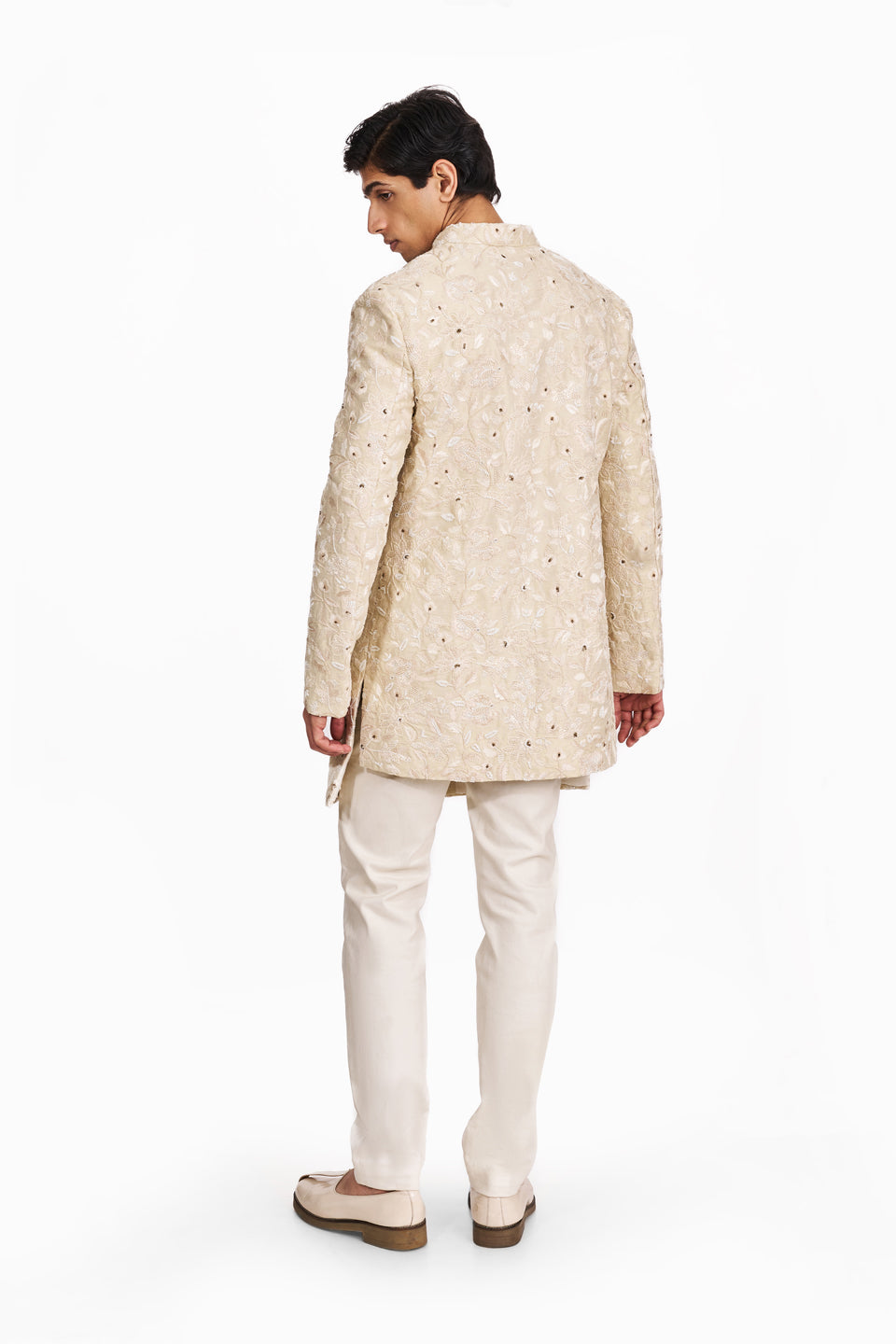 FLORAL CHIKANKARI JACKET  