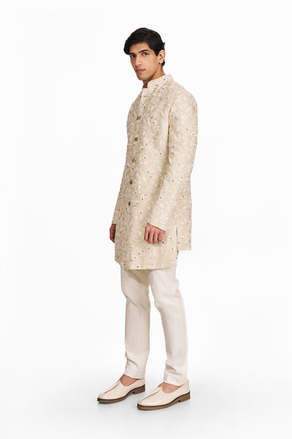 FLORAL CHIKANKARI JACKET  
