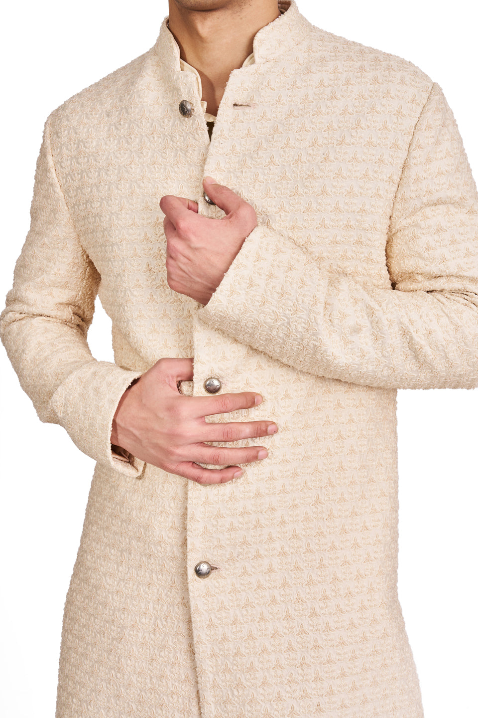BIG PLANT BEADED JACKET  