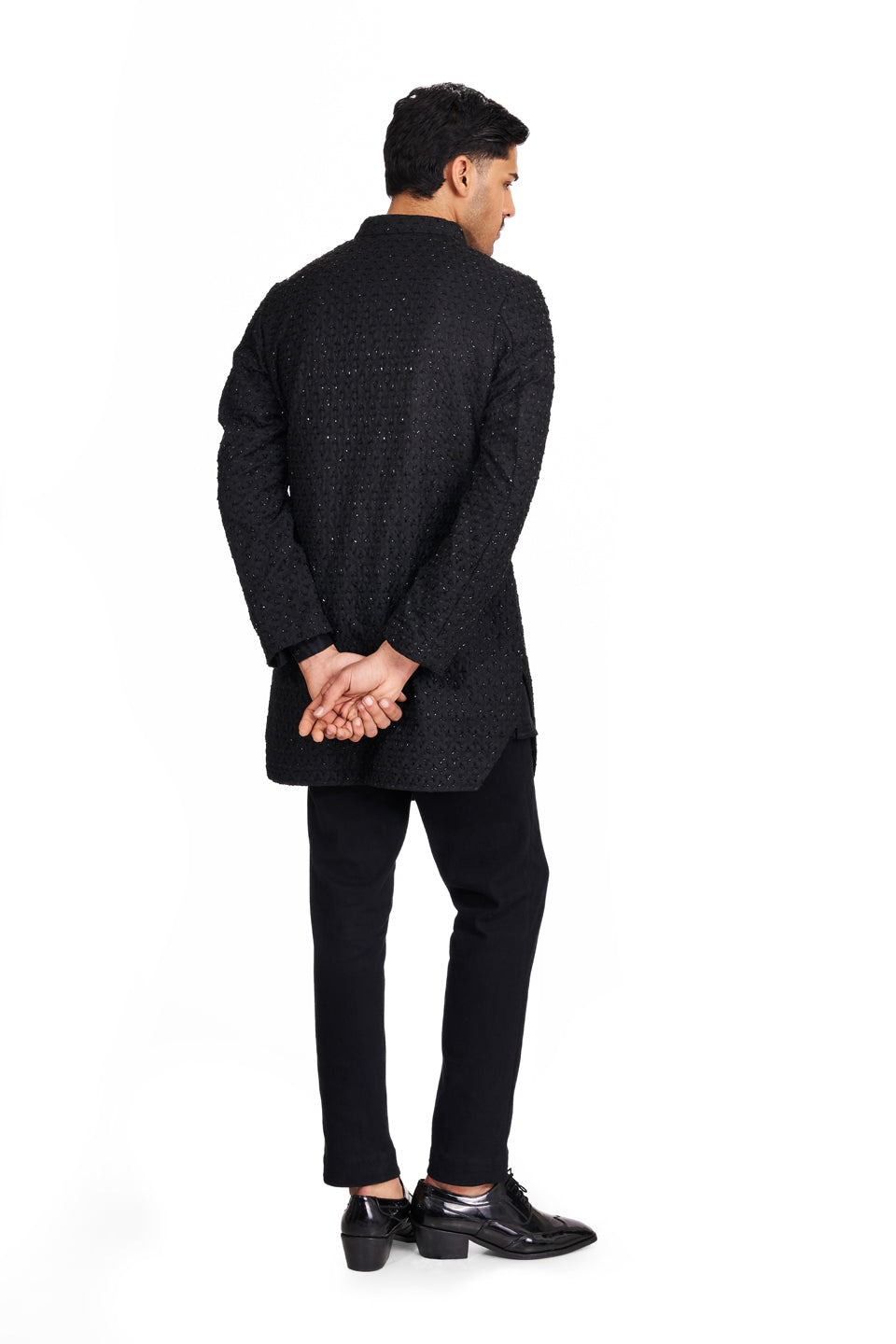 Y FLAT HIGHLIGHTED MOCK LAYER JACKET  