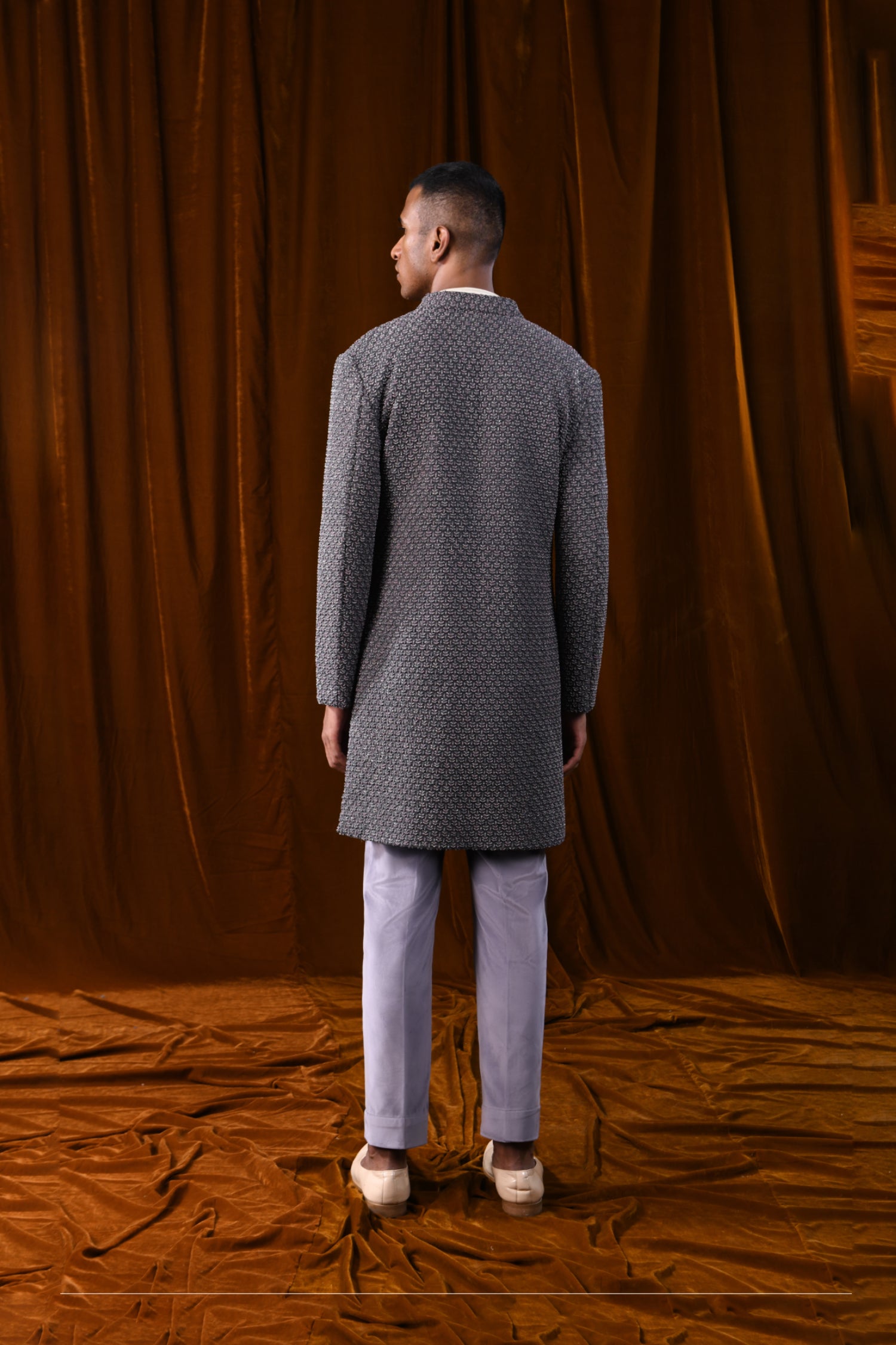 TIGHT PLANT MULTI BEADED JACKET  