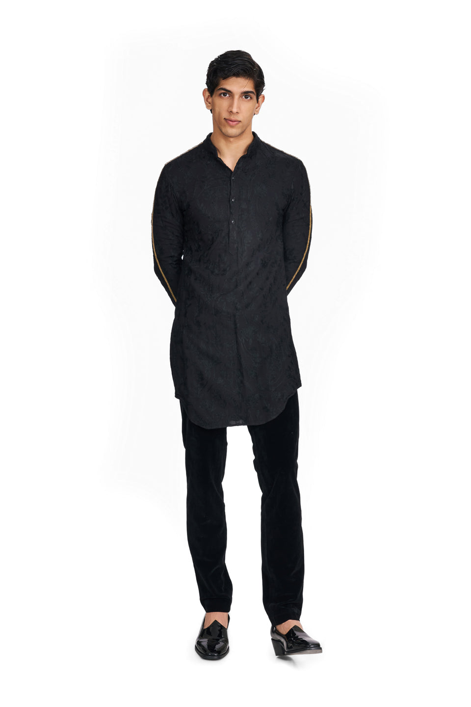  KASHMIRI STIPPER DORI KURTA 