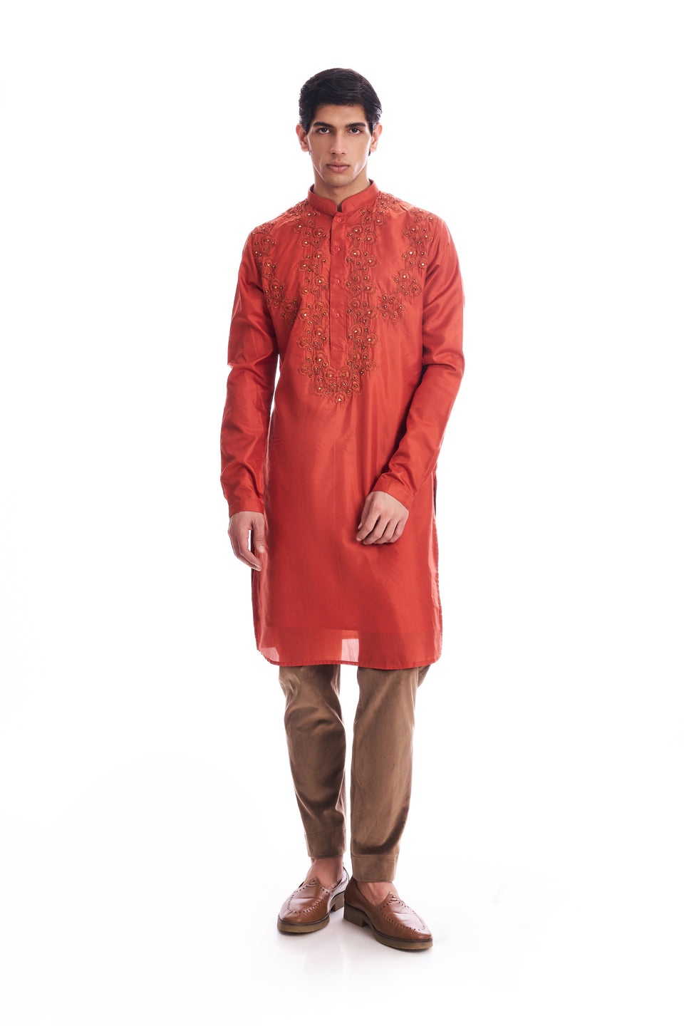  MUSHROOM FLOWER DHUP CHAO YOKE KURTA 