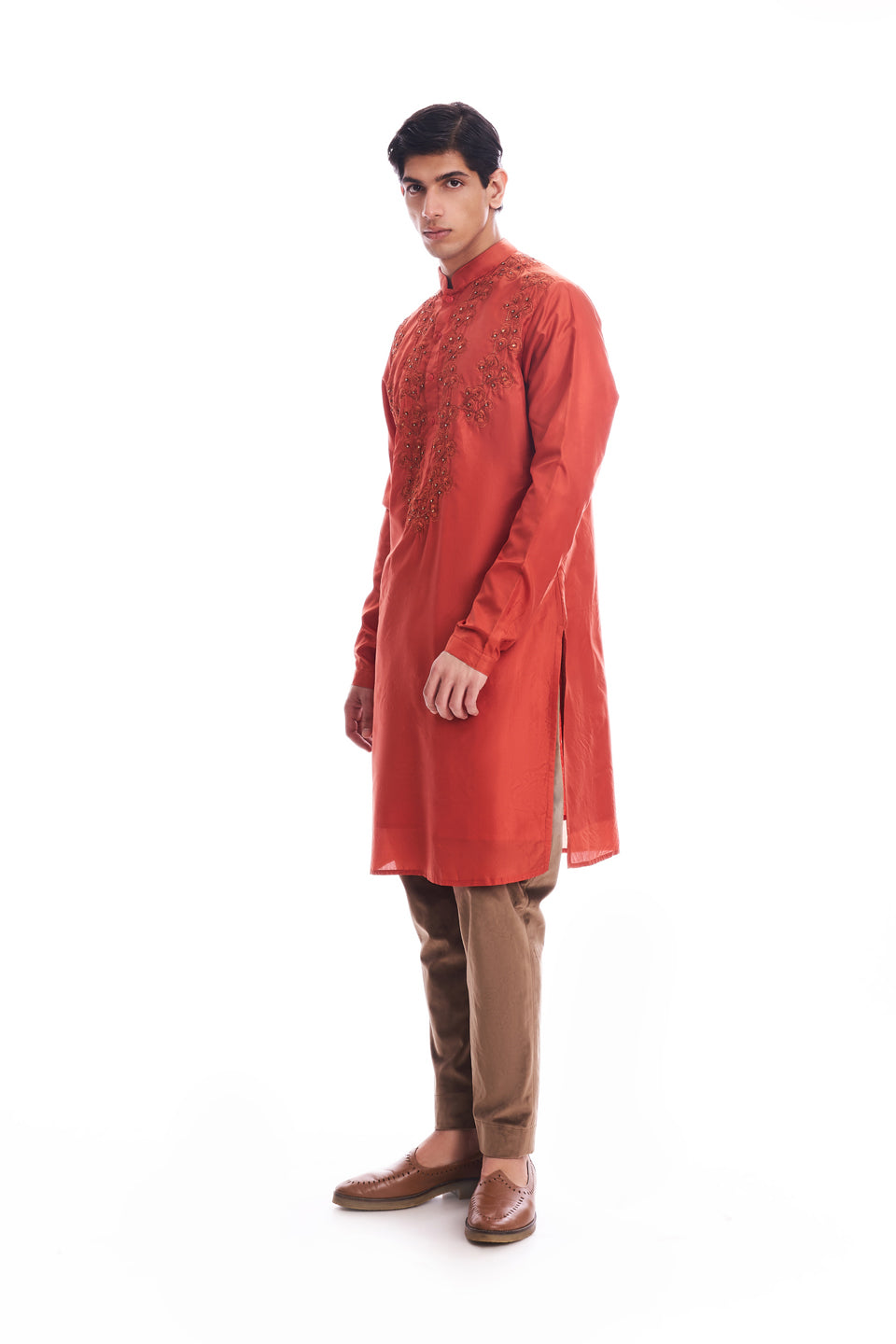 MUSHROOM FLOWER DHUP CHAO YOKE KURTA  