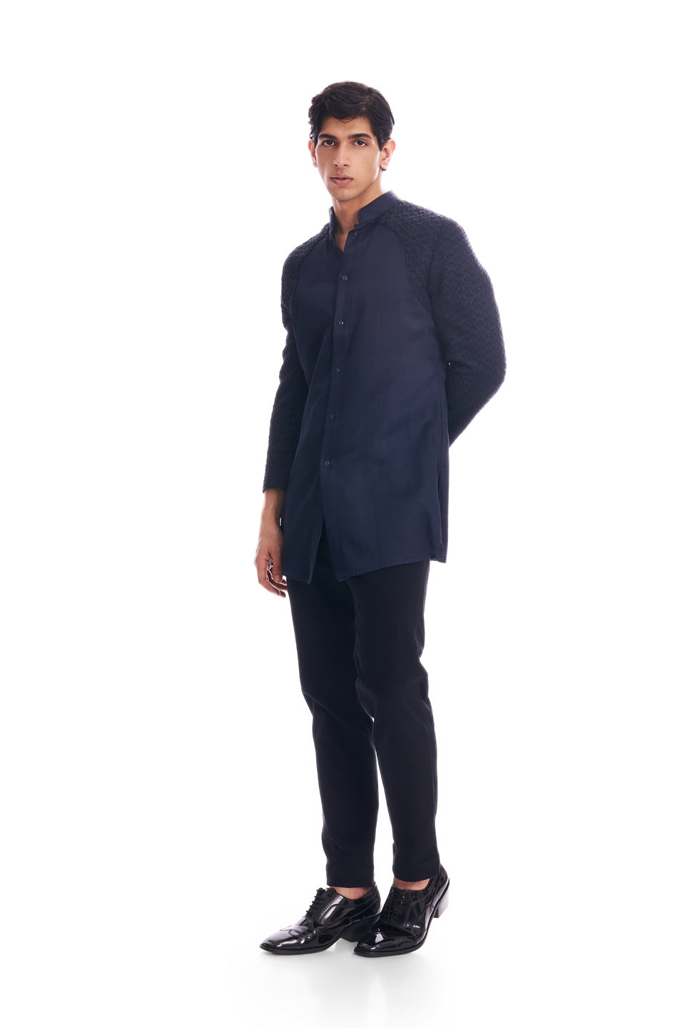 LUREX TREE HIGHLIGHTED LONG DECONSTRUCTED SET  