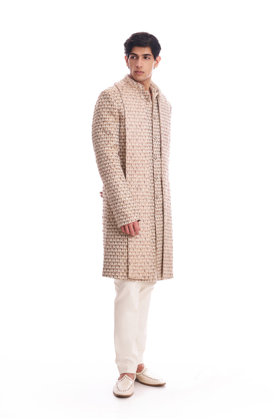 CACTUS TEXTURED THREAD JACKET  