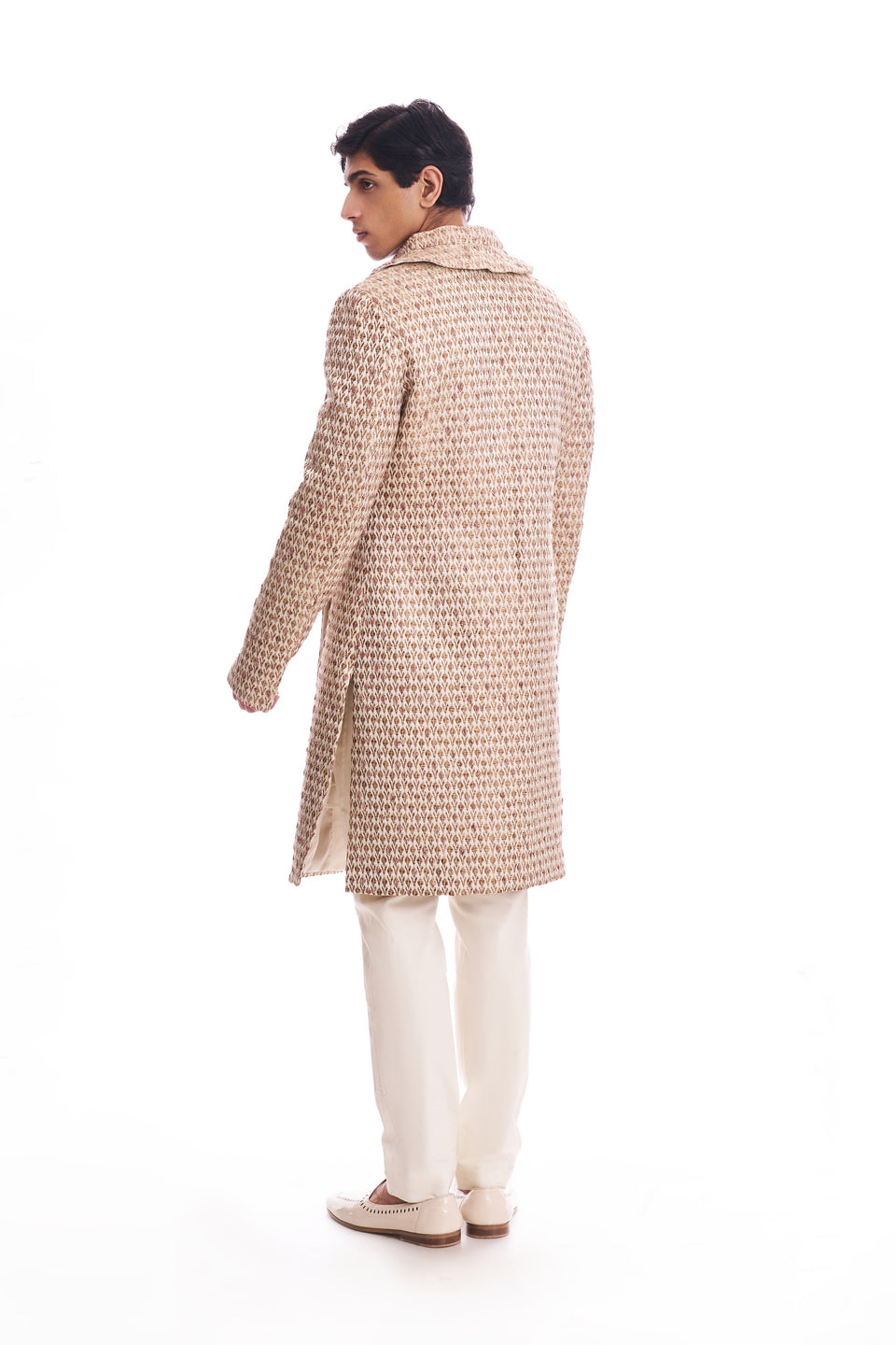 CACTUS TEXTURED THREAD JACKET  