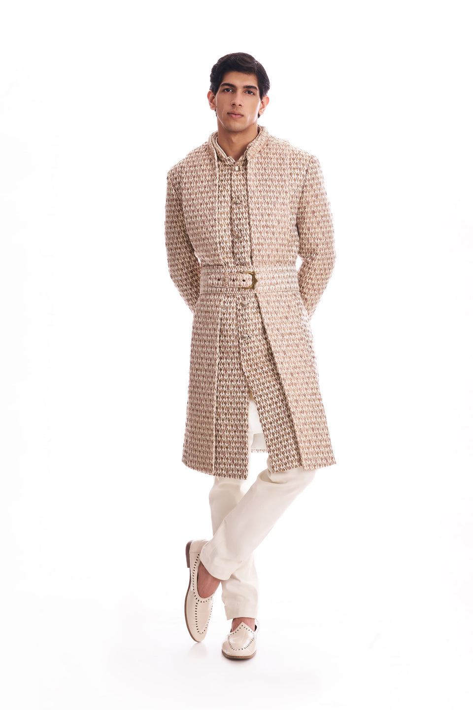 CACTUS TEXTURED THREAD JACKET  