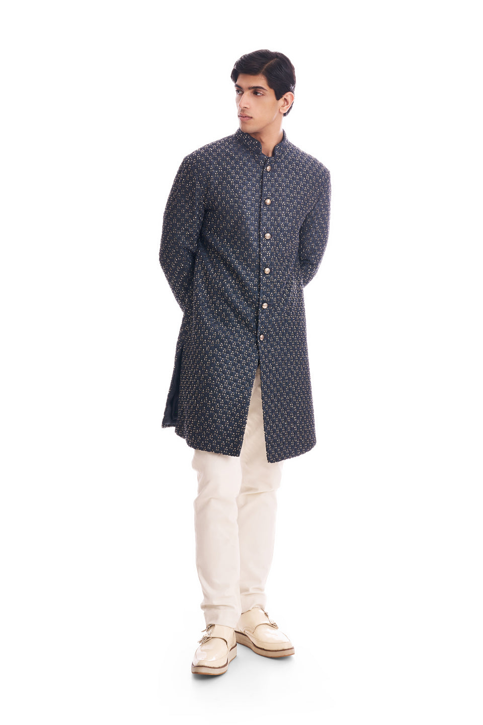 DOUBLE COCONUT HIGHLIGHTED JACKET  