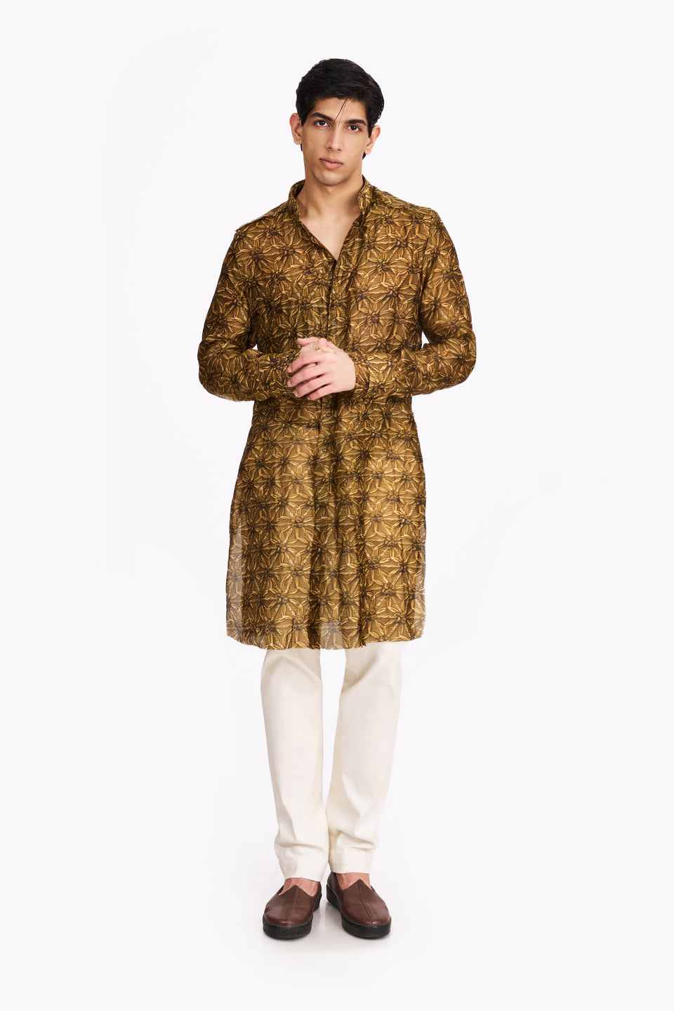 MINI FLOWER PRINTED KURTA  