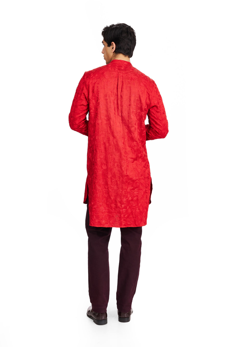PAISLEY KASHMIRI ANGRAKHA STYLE KURTA  
