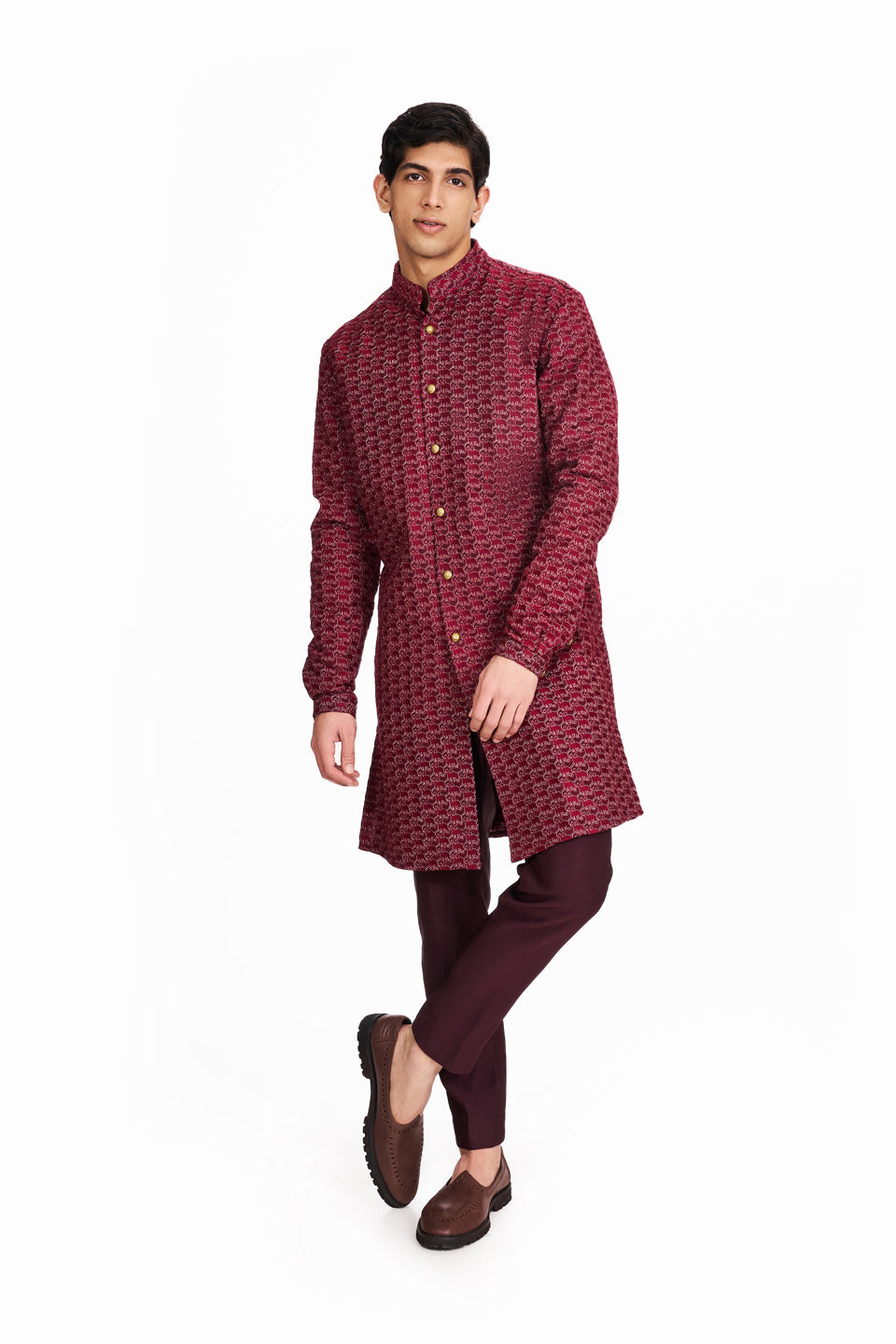 DEER LUREX KURTA  
