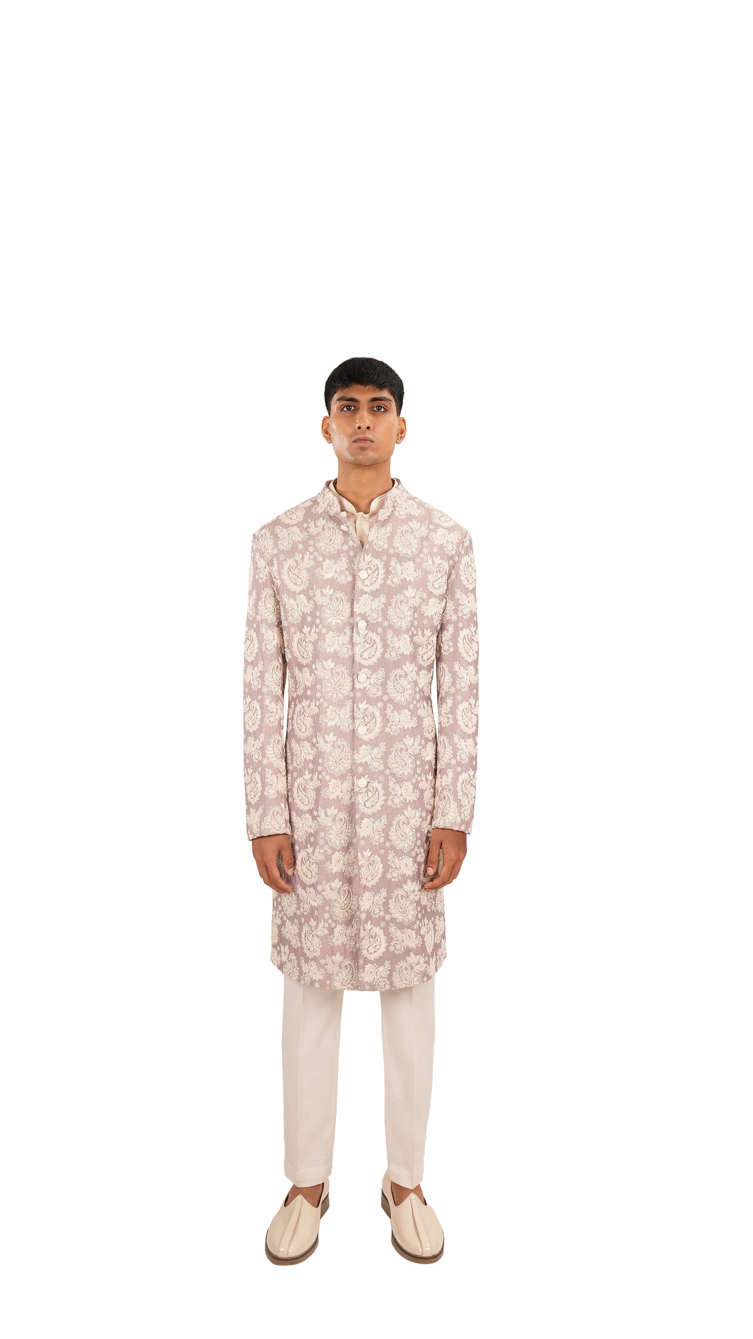  MESH PAISLEY HIGHLIGHTED JACKET 