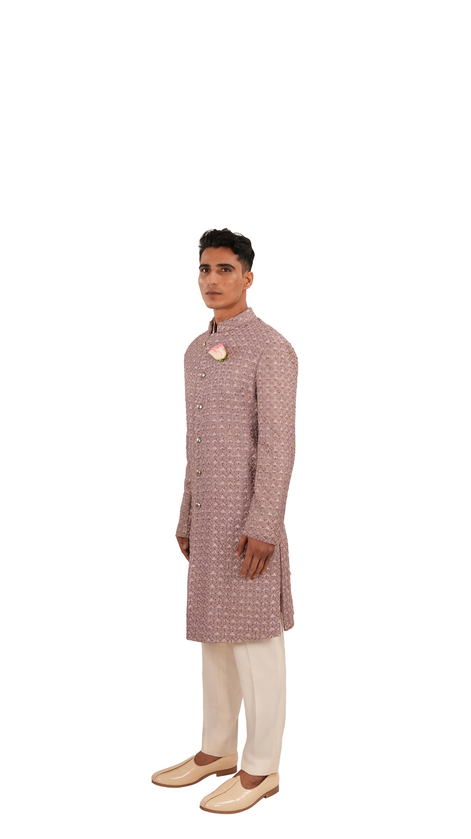 MANGO SUN HIGHLIGHTED SHERWANI  