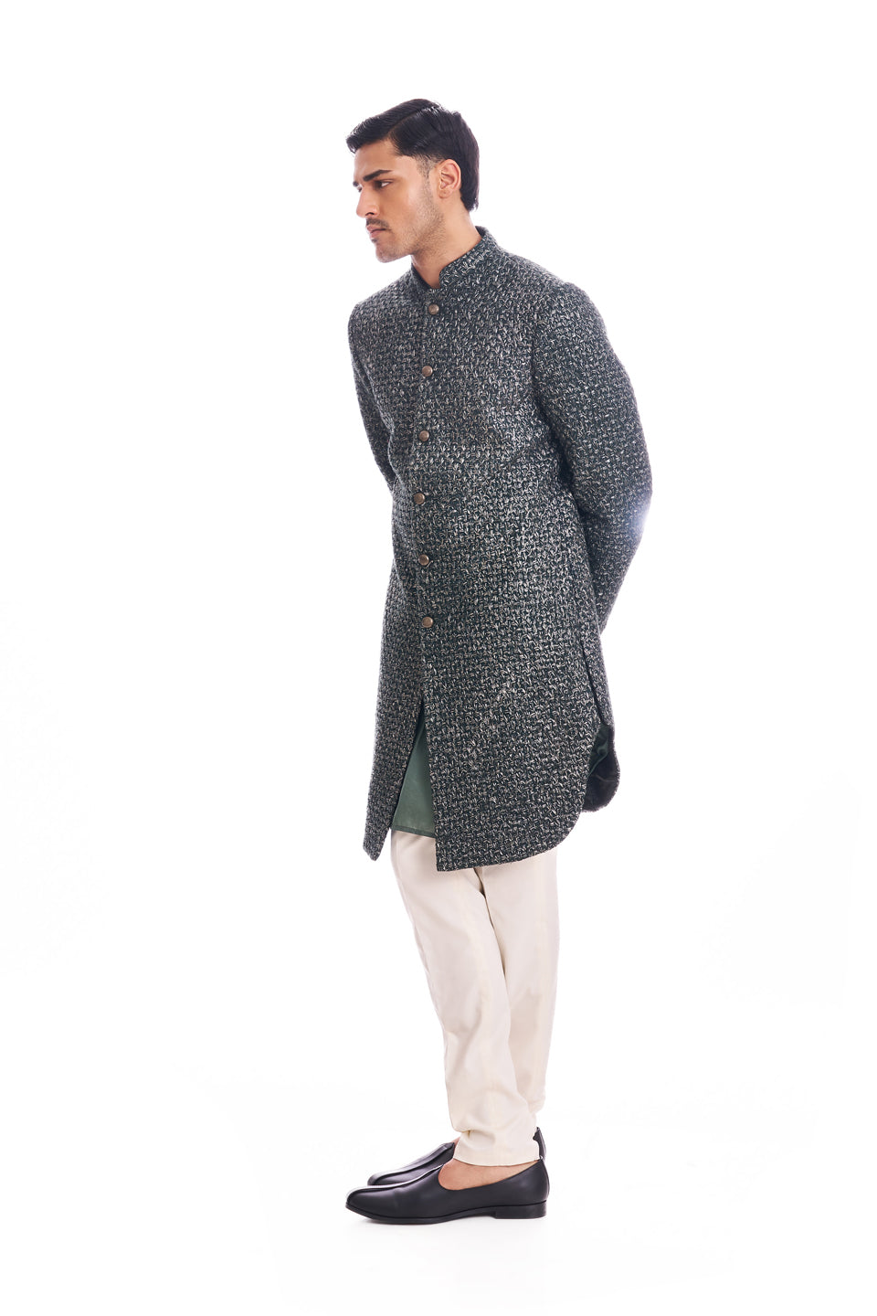 CACTUS HIGHLIGHTED THREAD JACKET  