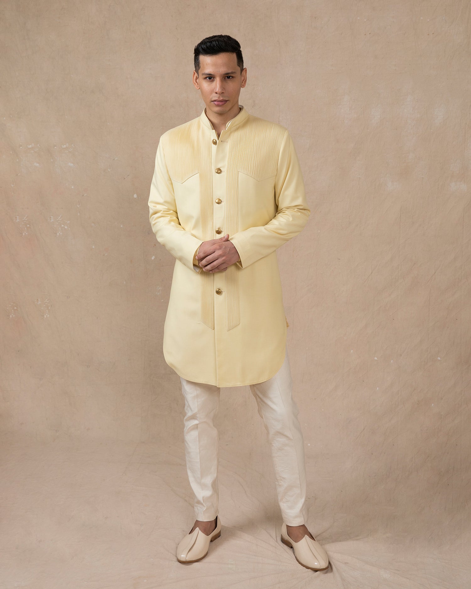  YOKE PINTUCKED JACKET 