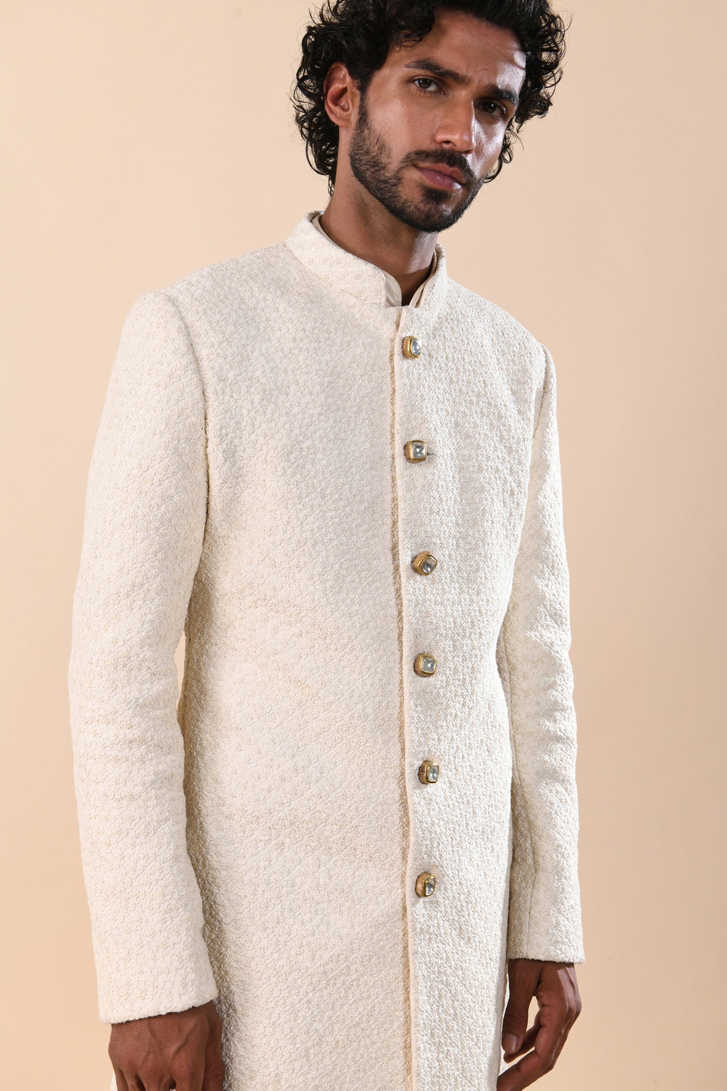 DECON FLOWER FIVE KNOTTED JACKET  