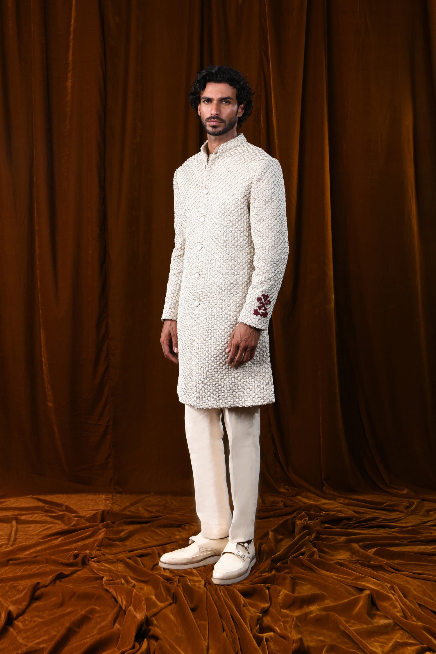 SMALL SCALLOP KNOTTED JACKET  