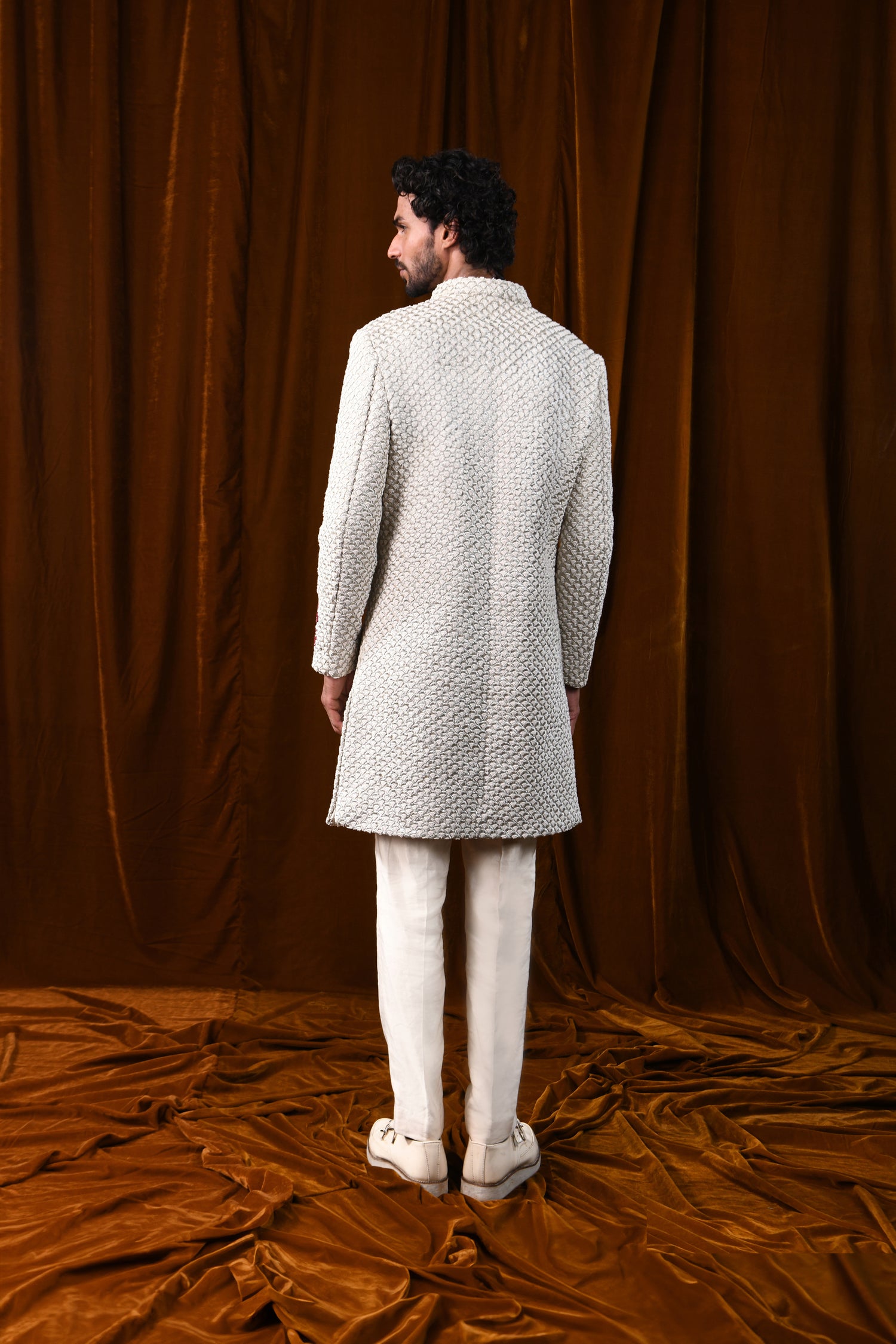 SMALL SCALLOP KNOTTED JACKET  