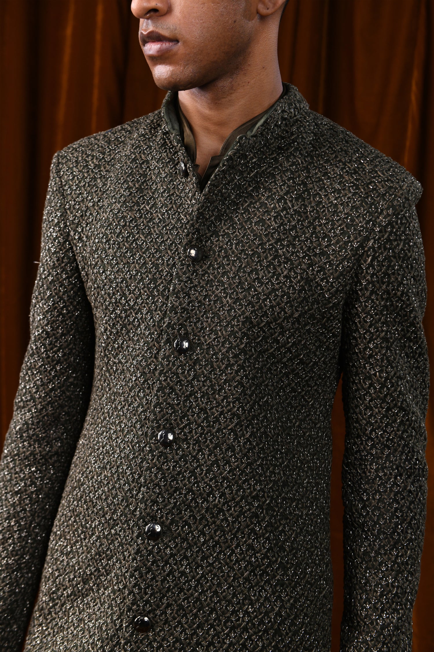 SHINY TREE HIGHLIGHTED JACKET  