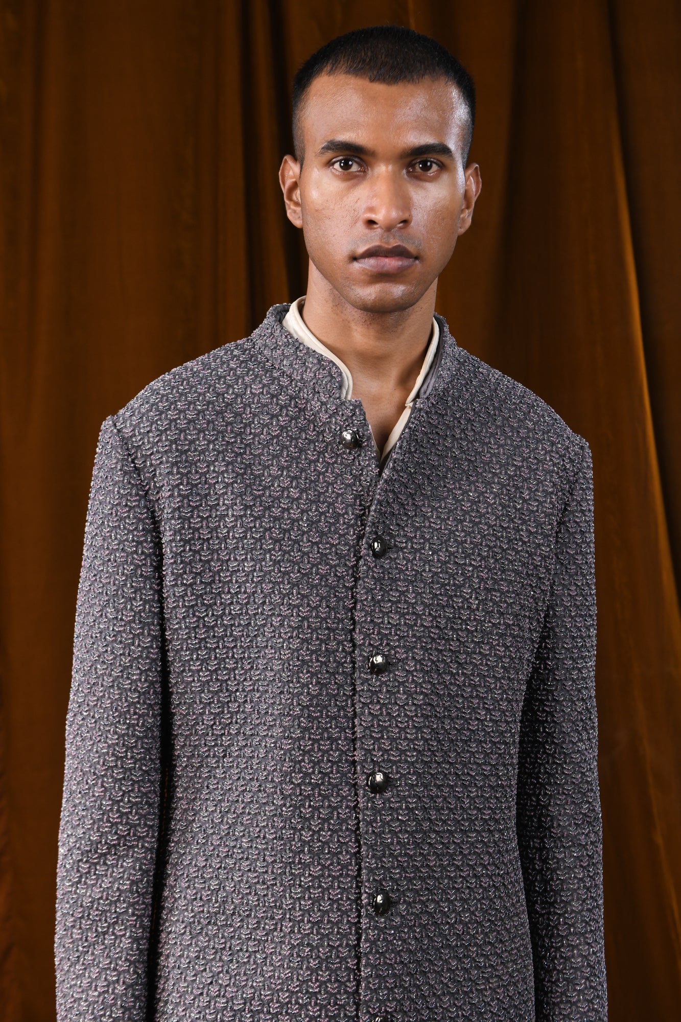 TIGHT PLANT MULTI BEADED JACKET  