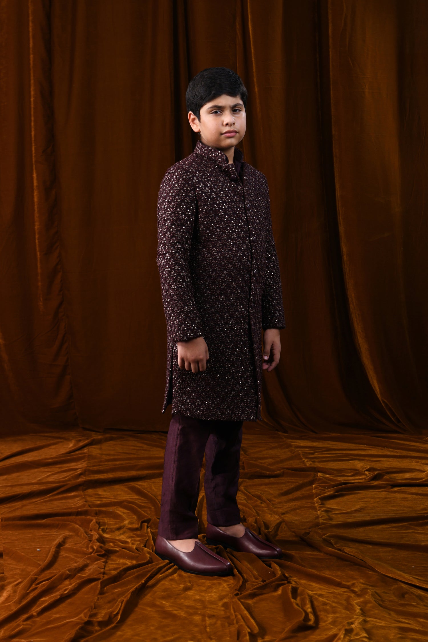 BIG PLANT MIRROR HIGHLIGHTED WINE JACKET  